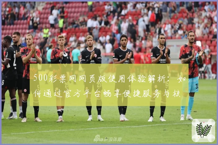 500彩票网网页版使用体验解析：如何通过官方平台畅享便捷服务与核心功能